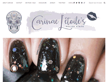 Tablet Screenshot of carinaeletoile.com